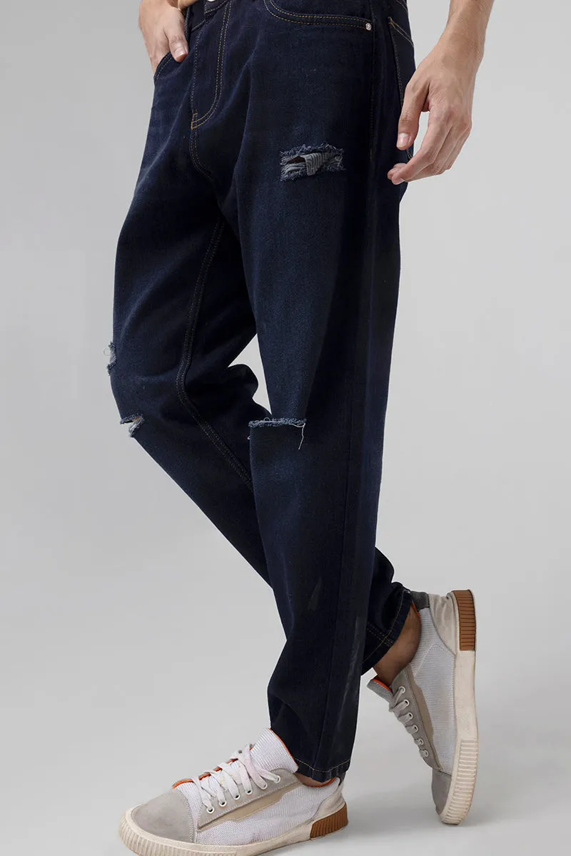 Boozy Blue Baggy Fit Jeans