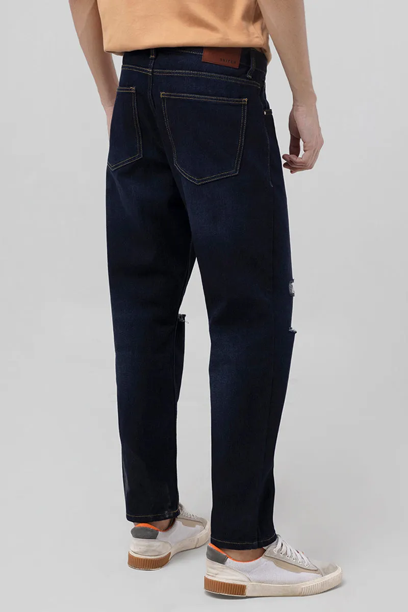 Boozy Blue Baggy Fit Jeans