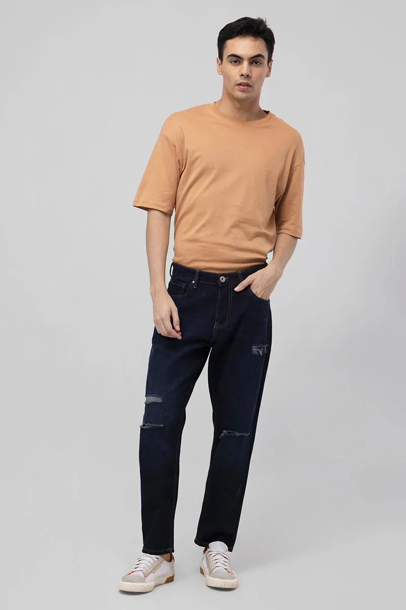 Boozy Blue Baggy Fit Jeans