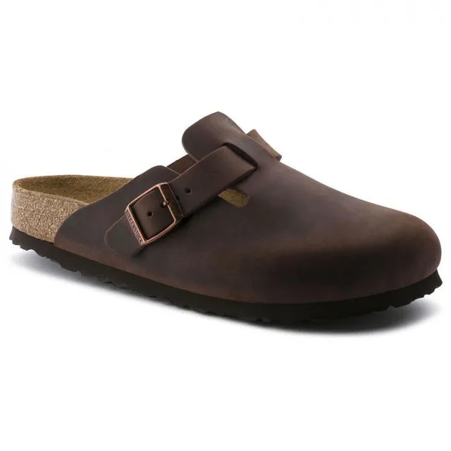Boston Soft Footbed Oiled Leather - Regular