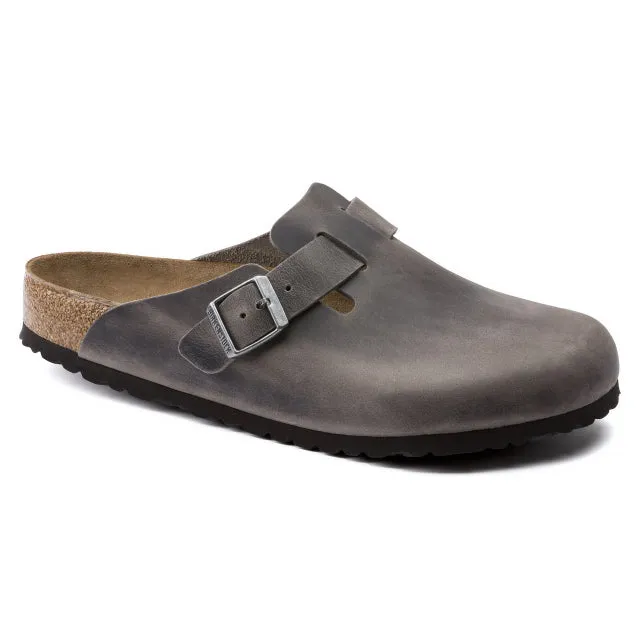 Boston Soft Footbed Oiled Leather - Regular