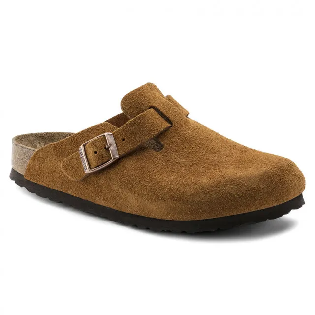 Boston Soft Footbed Suede Leather - Narrow