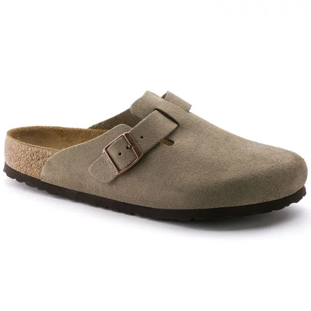 Boston Soft Footbed Suede Leather - Narrow