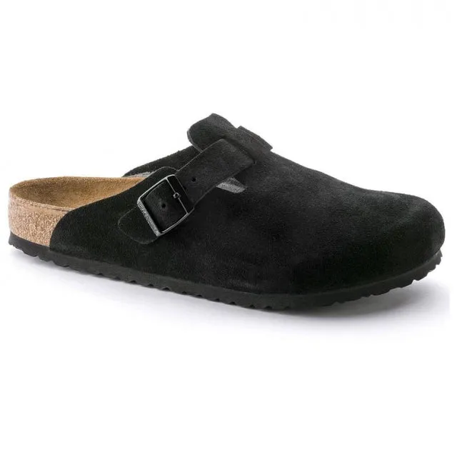 Boston Soft Footbed Suede Leather - Narrow