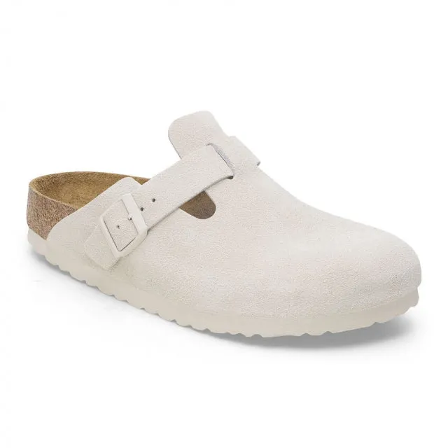Boston Soft Footbed Suede Leather - Narrow