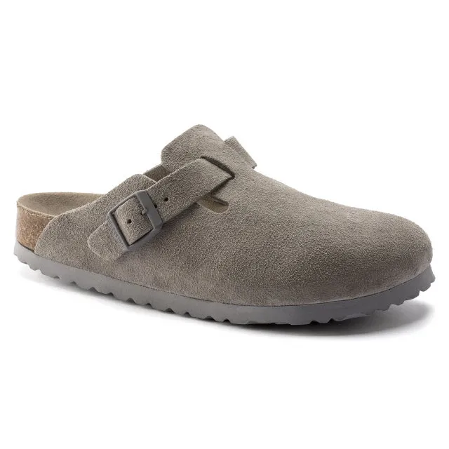 Boston Soft Footbed Suede Leather - Narrow