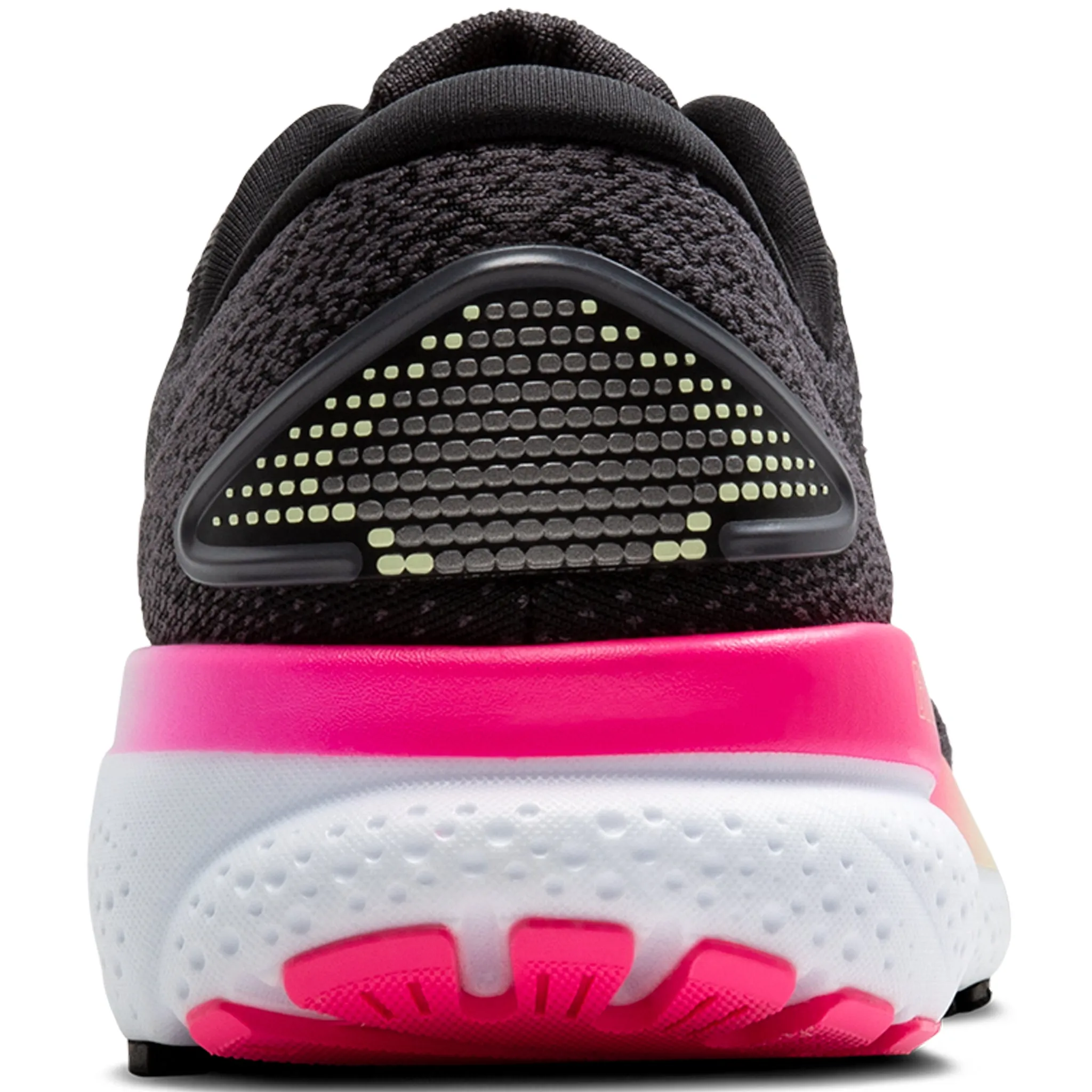 Brooks Ghost 16 Women's Wide D Fit Black Pink Yellow
