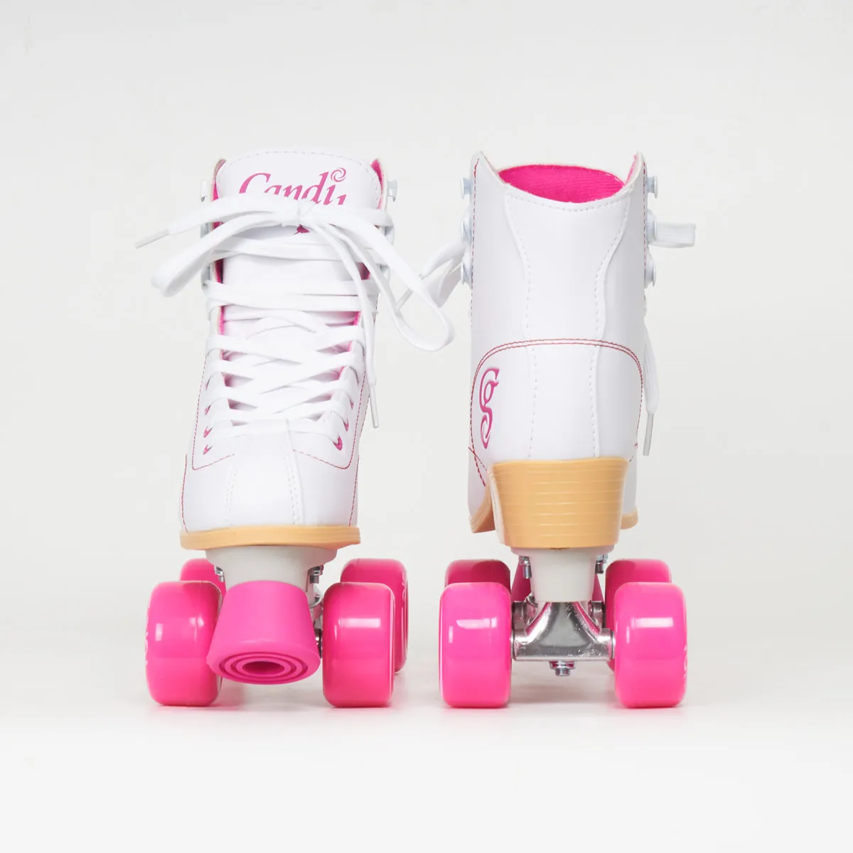 Candi Grl Sabina Skates - White / Pink