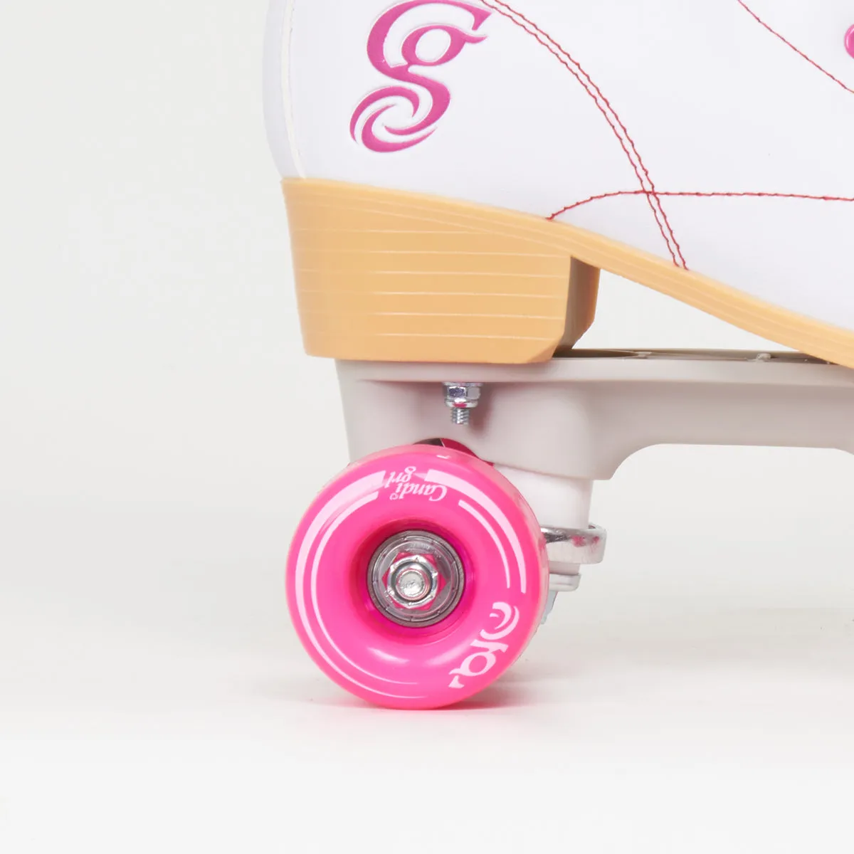 Candi Grl Sabina Skates - White / Pink