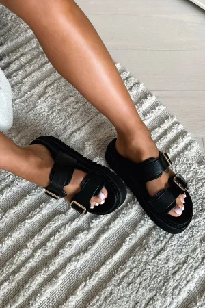 Capri Sandals - Black