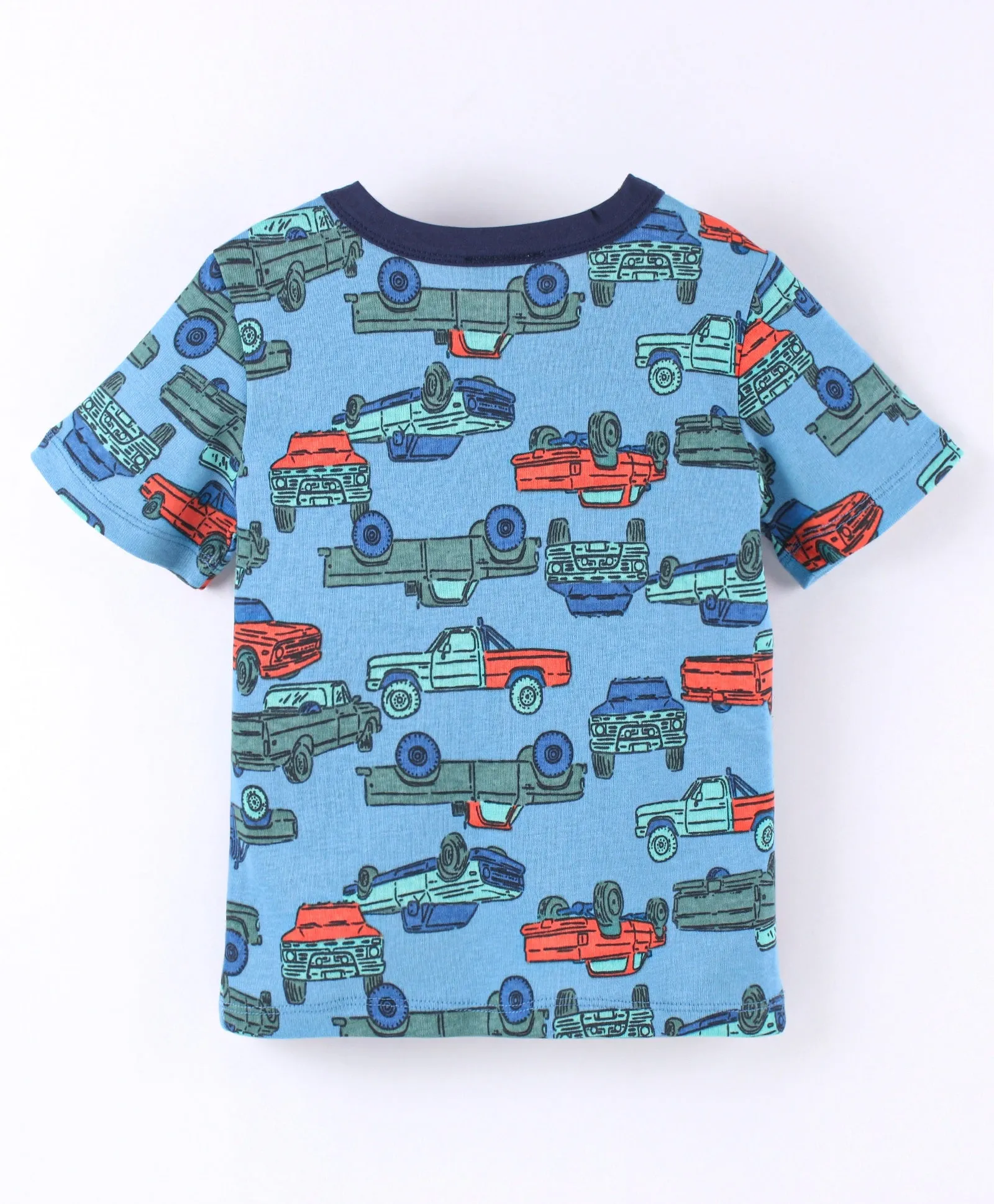 Cars Printed Tshirt Short Set