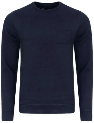 Clere Heavy Piqué Jumper in True Navy - Dissident