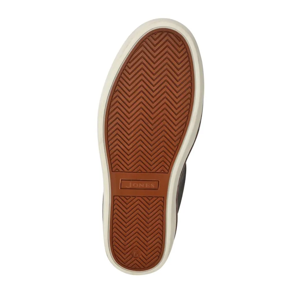 Cushioned Leather Lace-Up Trainers - HARWICH / 326 972