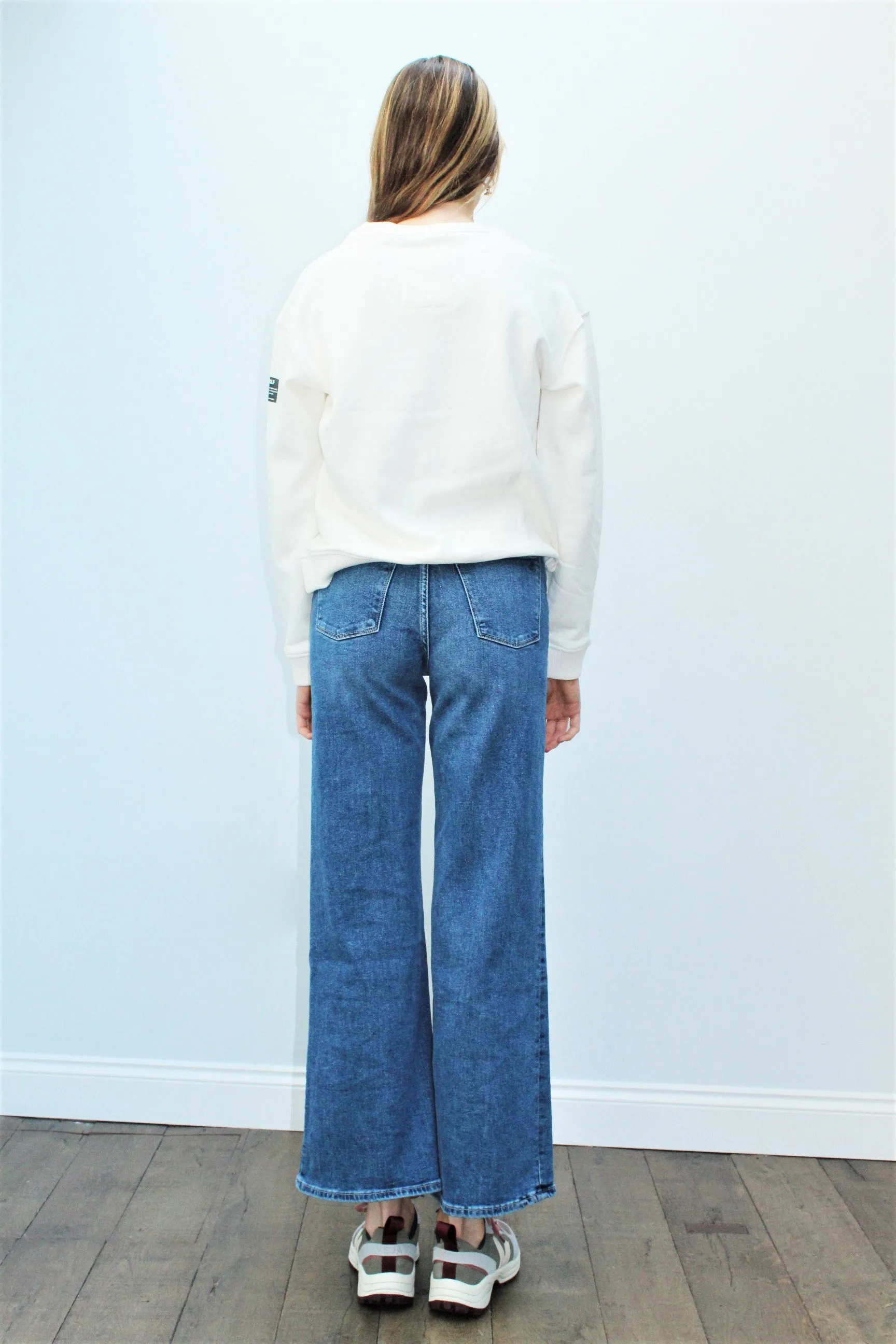 Ecoalf Llanesalf Sweatshirt in Cream