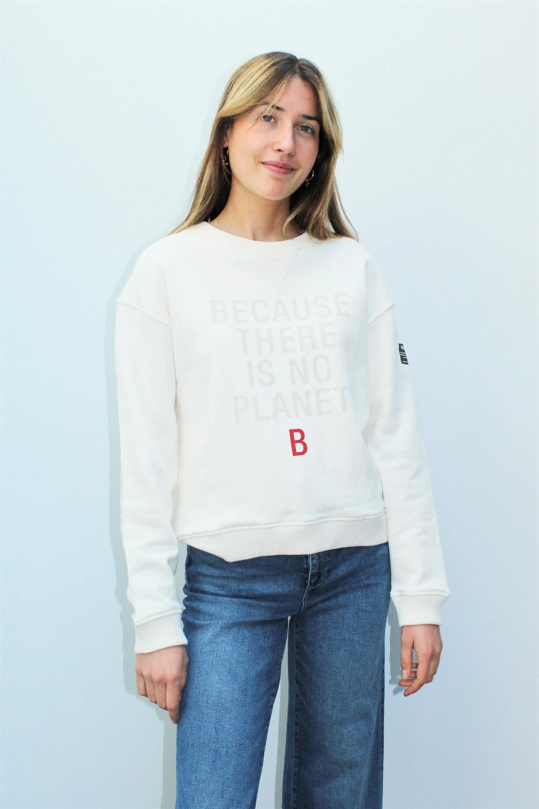 Ecoalf Llanesalf Sweatshirt in Cream