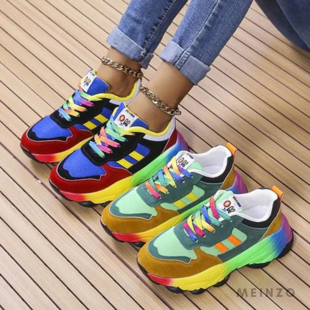 Emiliya | Women's Comfortable Trainer Shoes with Orthopedic Support