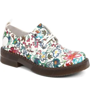 Floral Lace Up Brogues - RKR37511 / 323 715