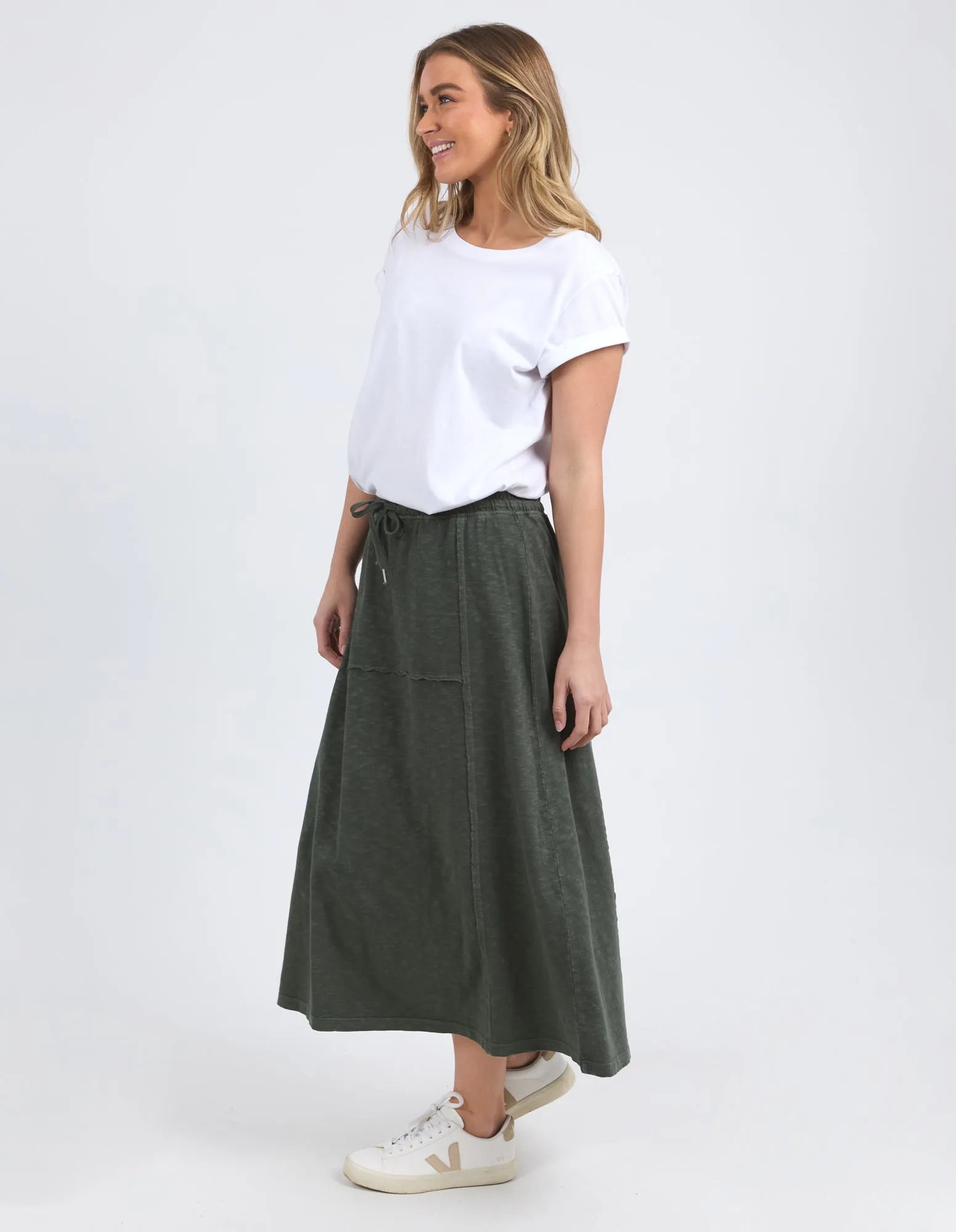 Foxwood Jayne Skirt Khaki