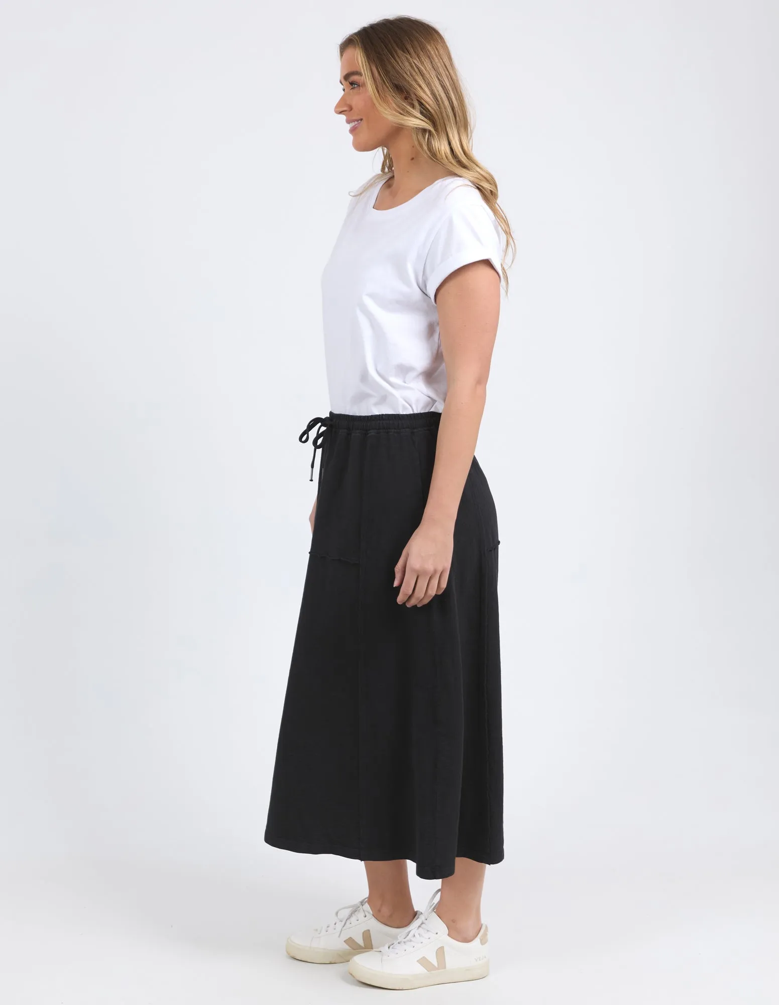 Foxwood Jayne Skirt Washed Black