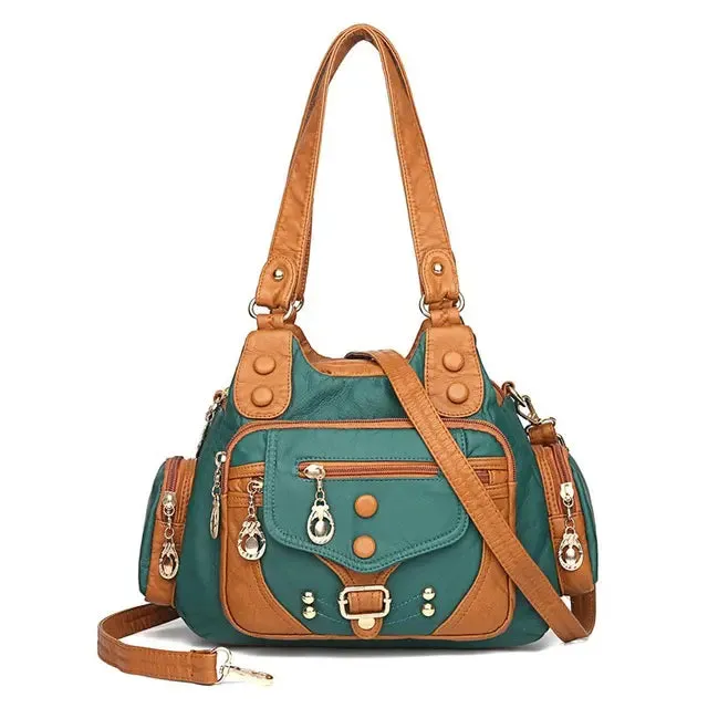 Francesca | Classic Versatility Vintage Messenger Bag