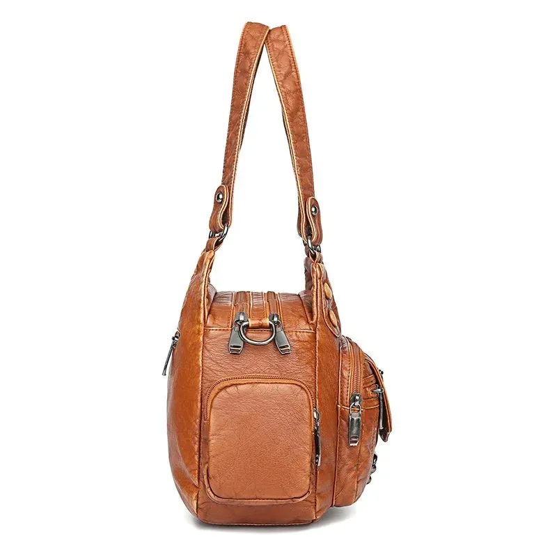 Francesca | Classic Versatility Vintage Messenger Bag
