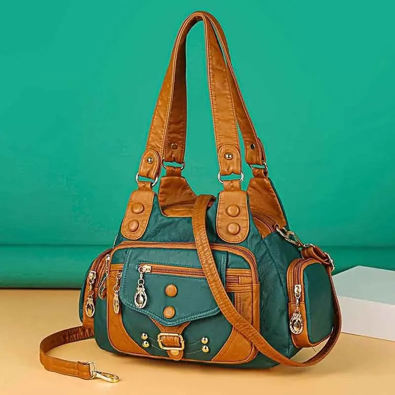 Francesca | Classic Versatility Vintage Messenger Bag
