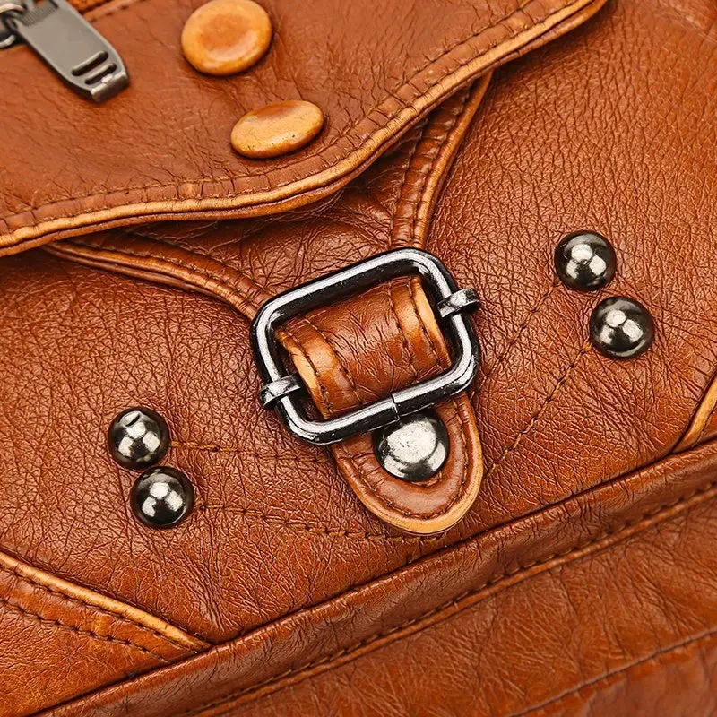 Francesca | Classic Versatility Vintage Messenger Bag