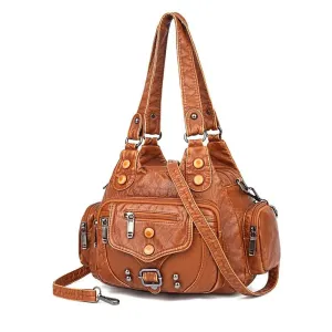 Francesca | Classic Versatility Vintage Messenger Bag