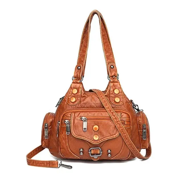 Francesca | Classic Versatility Vintage Messenger Bag