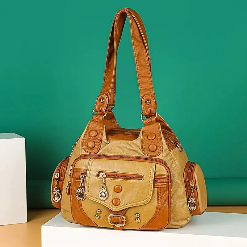 Francesca | Classic Versatility Vintage Messenger Bag
