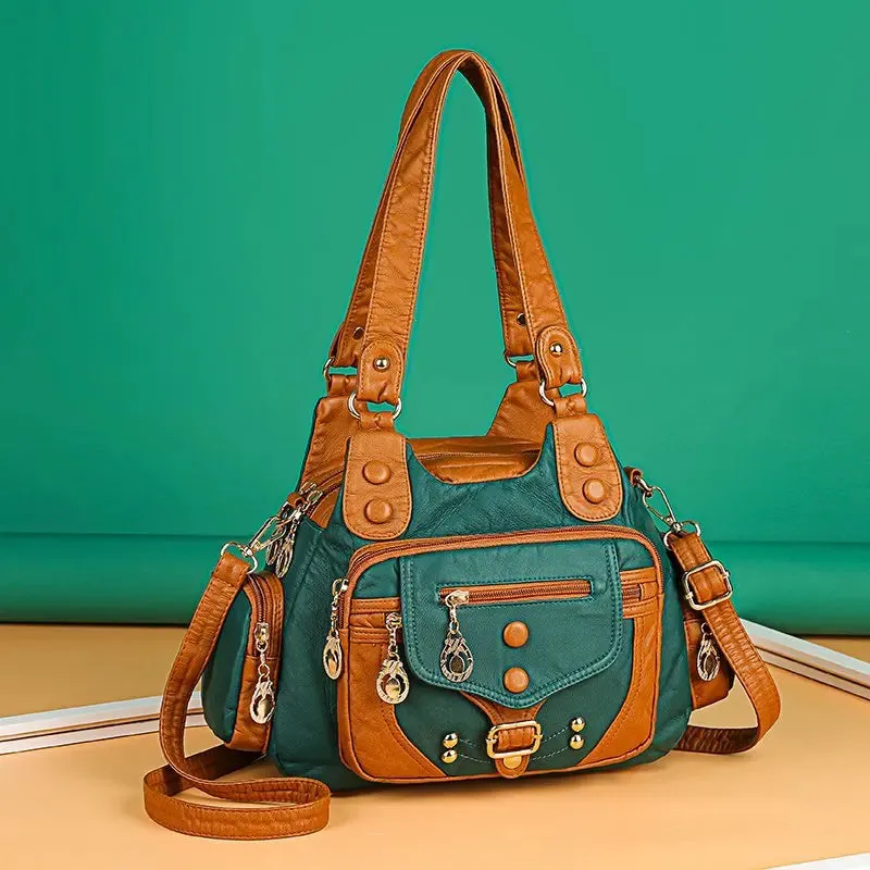 Francesca | Classic Versatility Vintage Messenger Bag