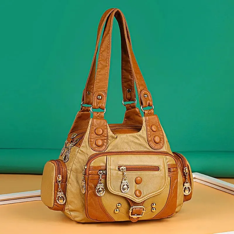 Francesca | Classic Versatility Vintage Messenger Bag