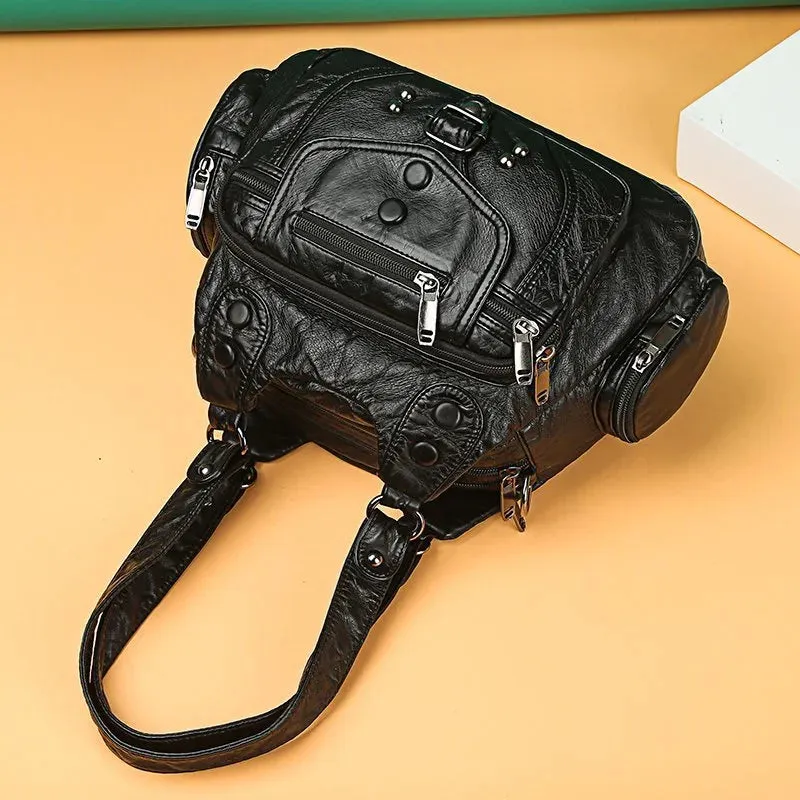 Francesca | Classic Versatility Vintage Messenger Bag