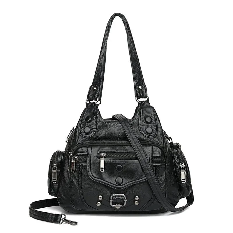 Francesca | Classic Versatility Vintage Messenger Bag