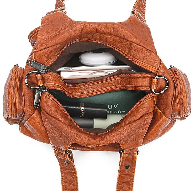 Francesca | Classic Versatility Vintage Messenger Bag