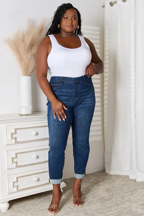 Full Size Skinny Cropped Jeans
