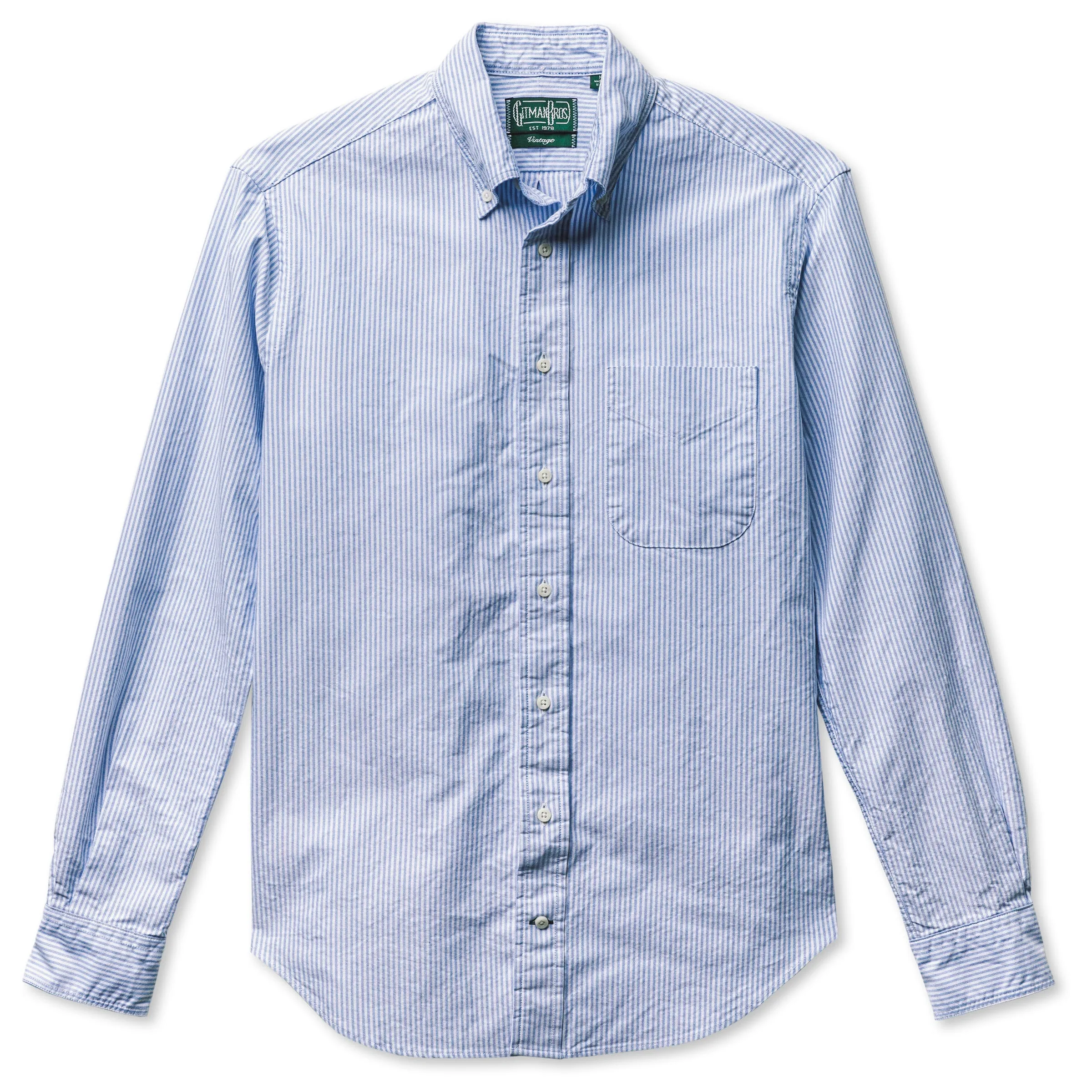 Gitman Bros Vintage Stripe Spring Oxford Shirt