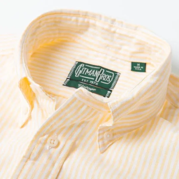 Gitman Bros Vintage Stripe Spring Oxford Shirt