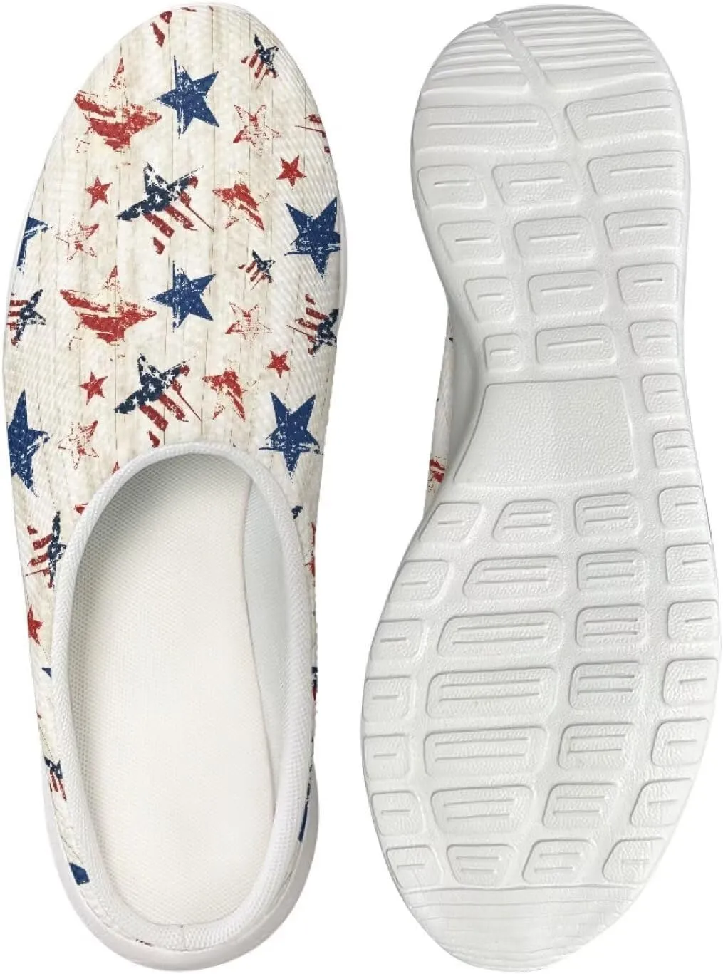 GLENLCWE Womens Clogs Soft Mesh Garden Clogs Lightweight Arch Support Sandals Beach Slippers