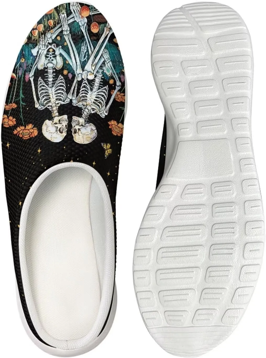GLENLCWE Womens Clogs Soft Mesh Garden Clogs Lightweight Arch Support Sandals Beach Slippers