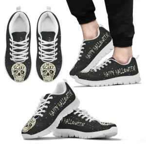 Happy Halloween Sneakers for Him & Her, Mesh Fabric