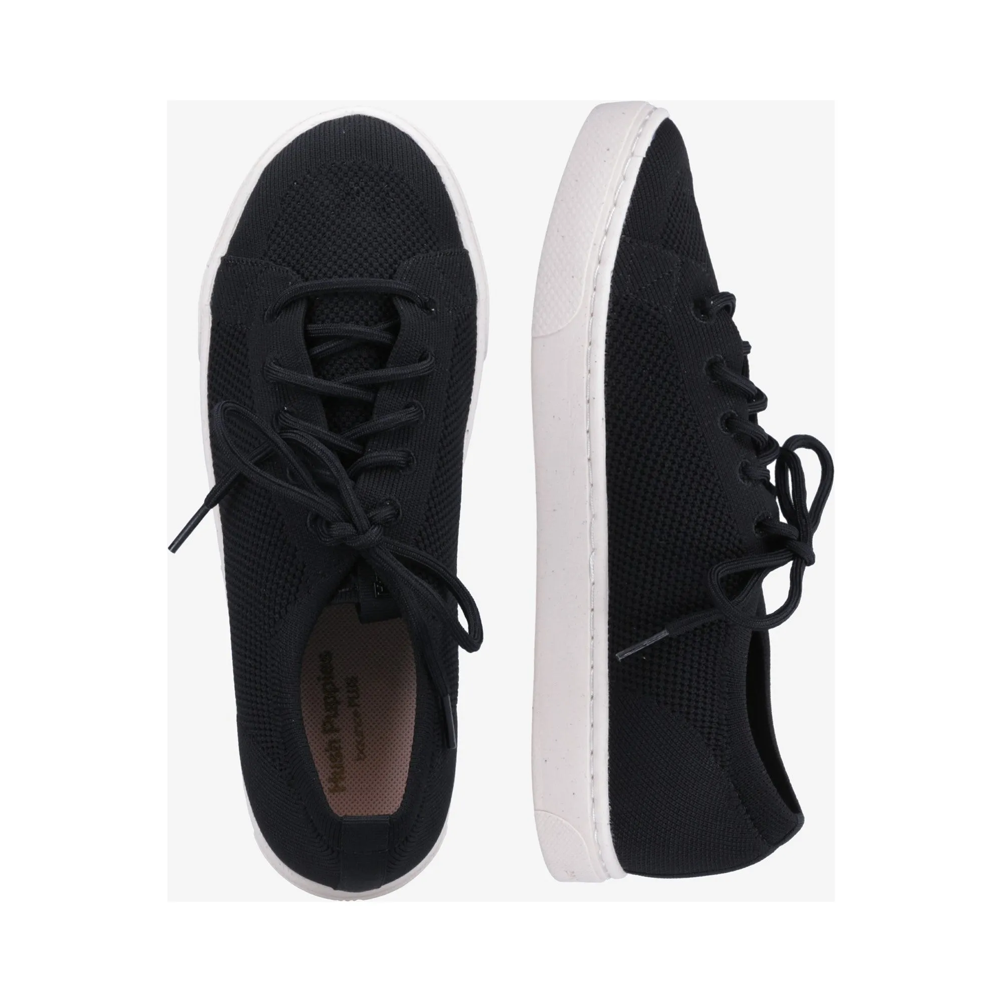 Hush Puppies Good Mens Sneaker - Black