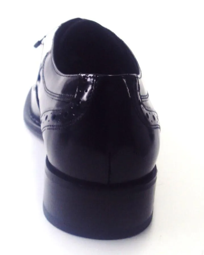 Ikon Original Krombie Leather Brogues in Black