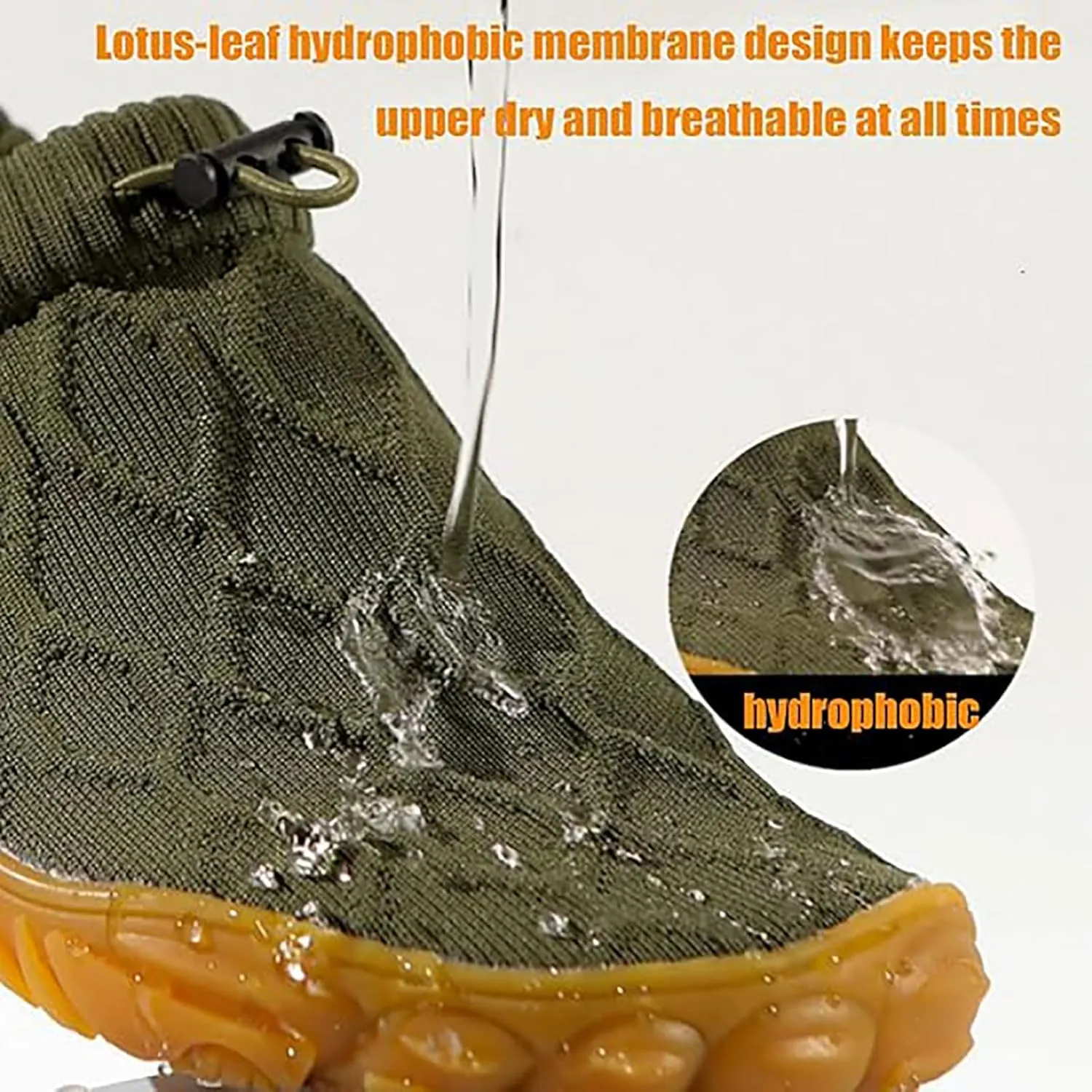 Joyoasis Water Shoes, 2024 AquaStride Casual Non Slip Quick-Drying Slip On Knitted Water Sneakers Shoes
