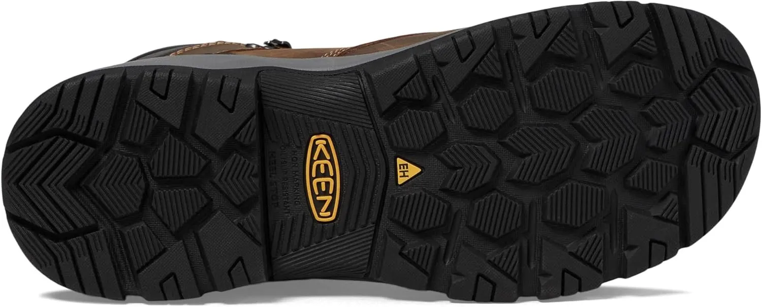 KEEN Utility Men's Evanston 6 Composite Toe Waterproof Internal Met Guard Work Boots