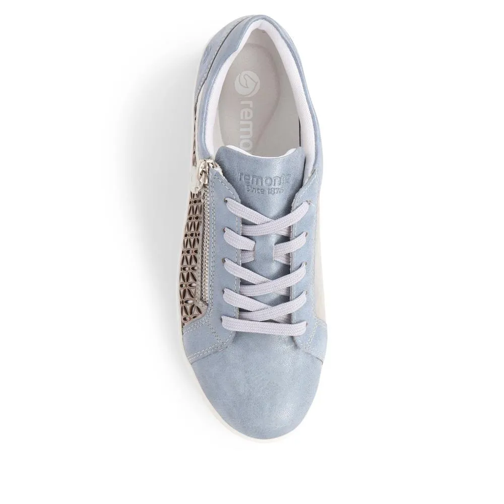 Lace-Up Leather Trainers - DRS39500 / 324 814