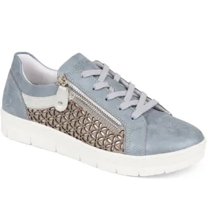 Lace-Up Leather Trainers - DRS39500 / 324 814