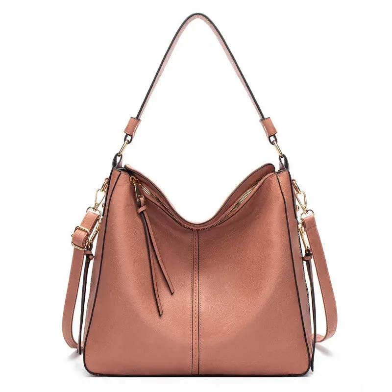 Leather Hobo Bag for Women