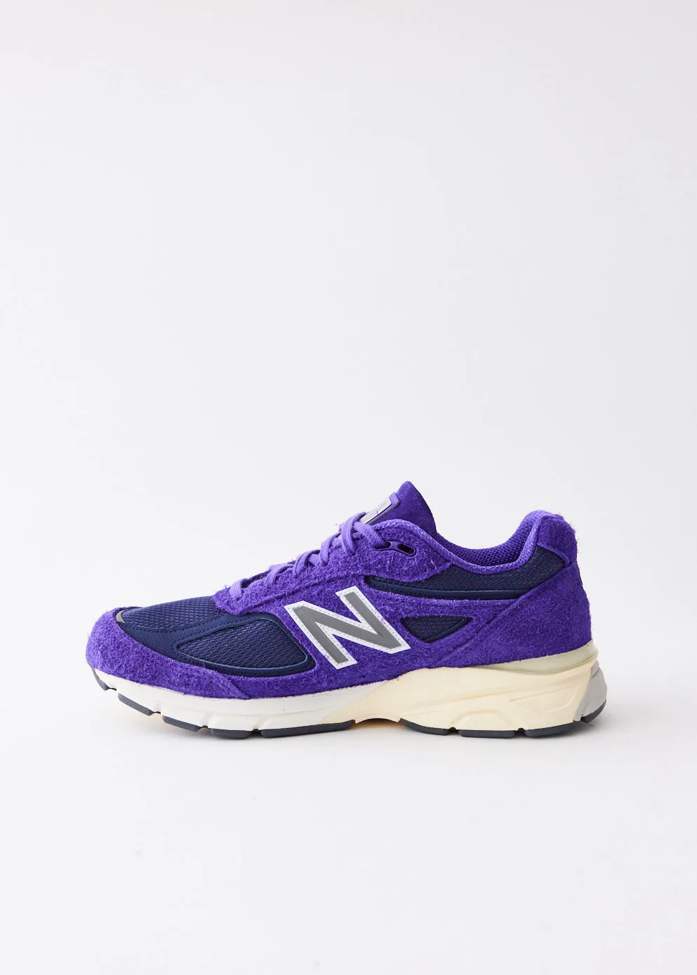 MADE in USA 990v4 'Purple Suede' Sneakers