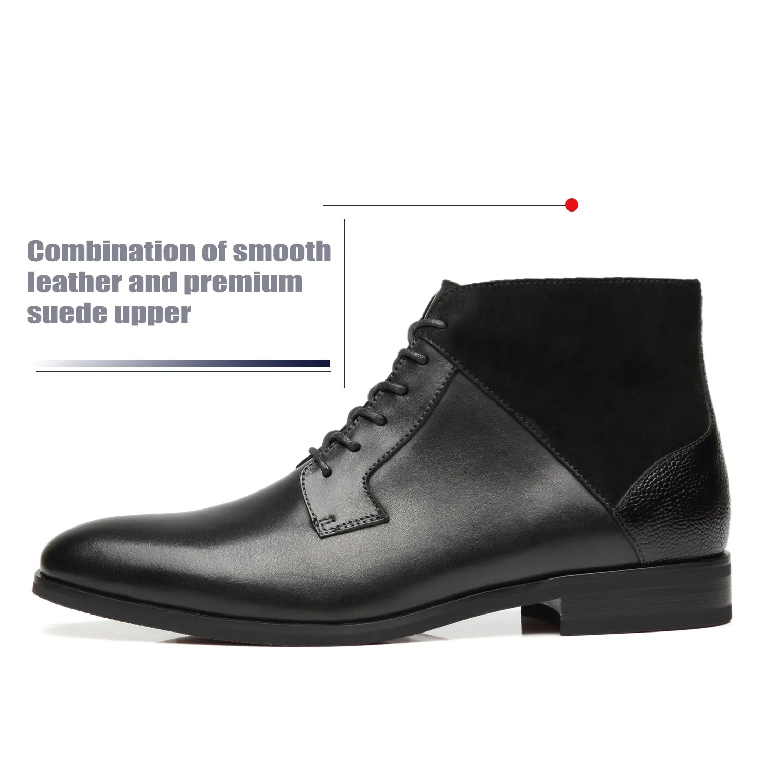 Men's Ankle Boots Cabey-1-Black